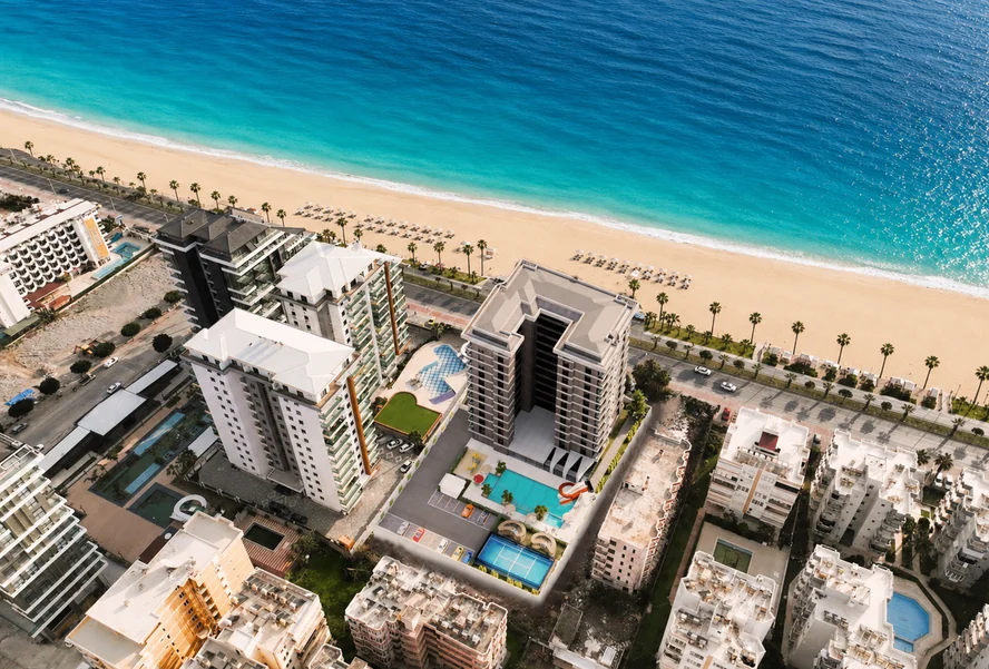 EURO 28 RESIDENCE — 1+1 daire, Mahmutlar