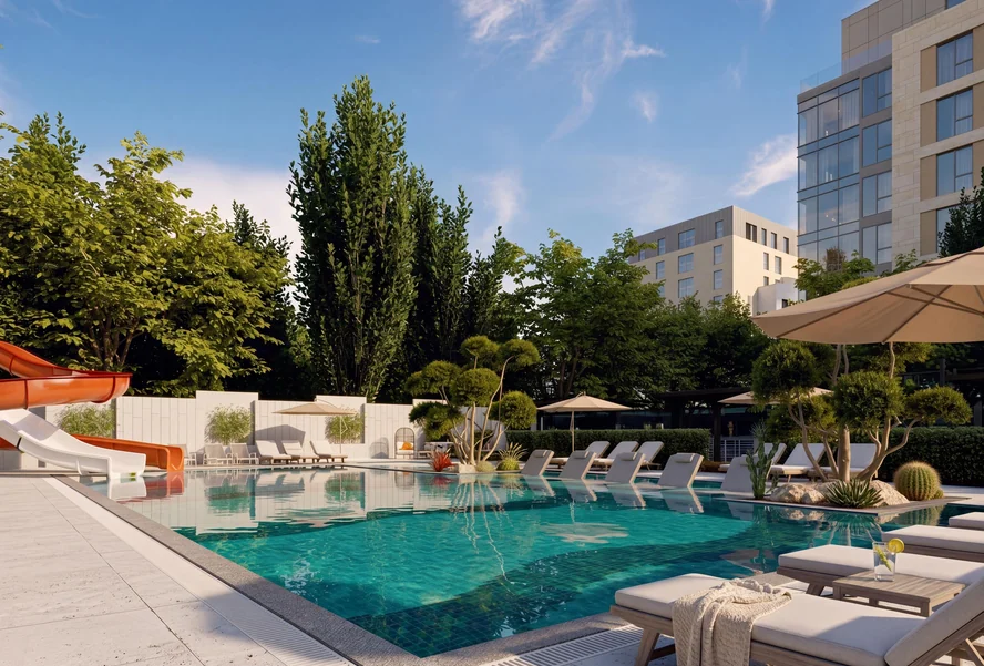 EURO 28 RESIDENCE — 1+1 daire, Mahmutlar