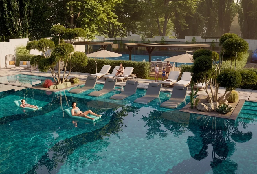 EURO 28 RESIDENCE — 1+1 daire, Mahmutlar