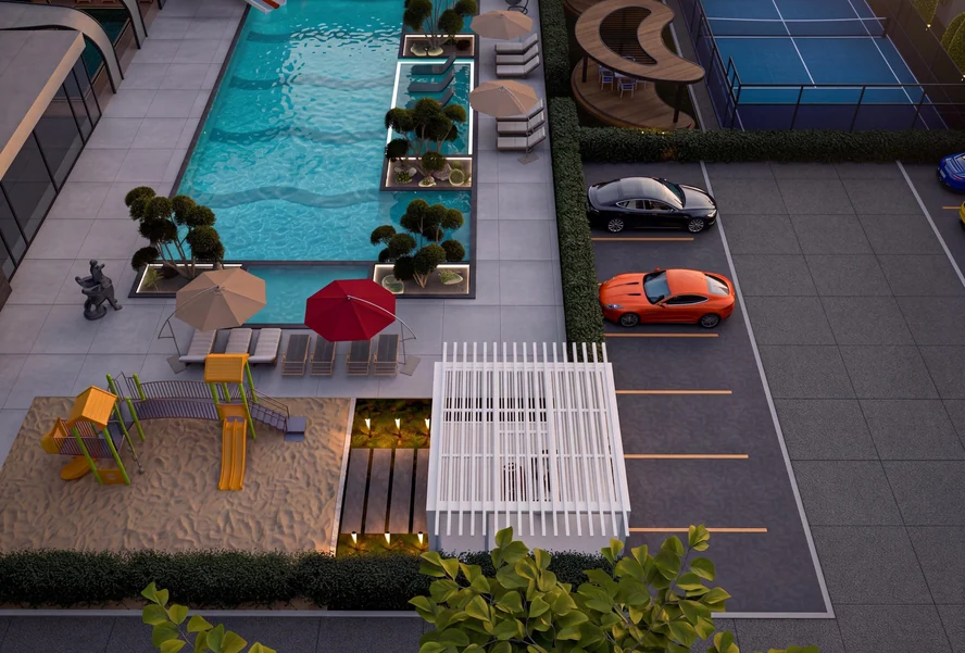 EURO 28 RESIDENCE — 1+1 daire, Mahmutlar