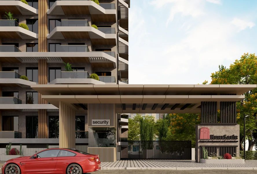 EURO 28 RESIDENCE — 1+1 daire, Mahmutlar