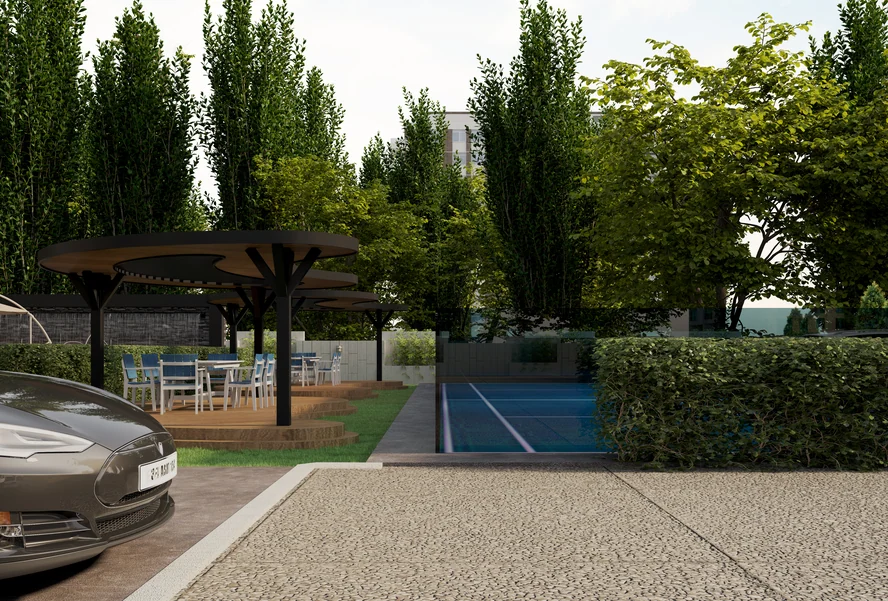 EURO 28 RESIDENCE — 1+1 daire, Mahmutlar