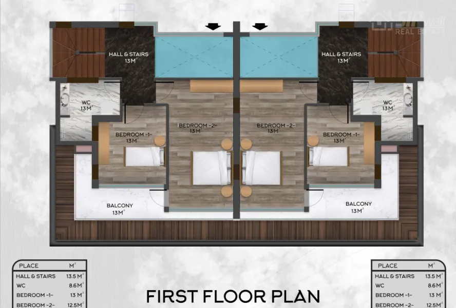 VICTORIA VILLAS, 3+1, 200 м²