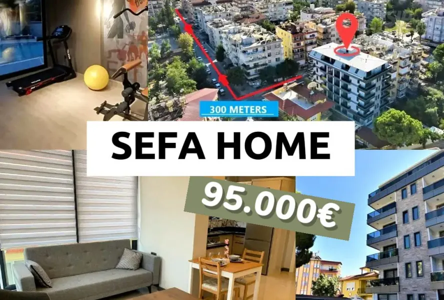 1+1, 50m2, SEFA HOME