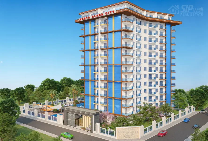 YEKTA ALARA CITY, 1+1, 50m2