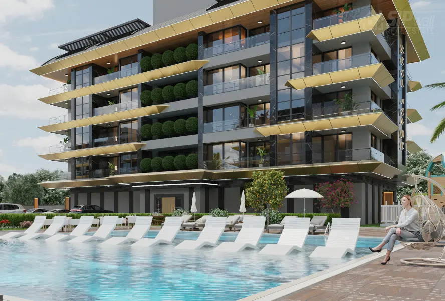 Royal Park Residence — 1+1 daire, 66 m²