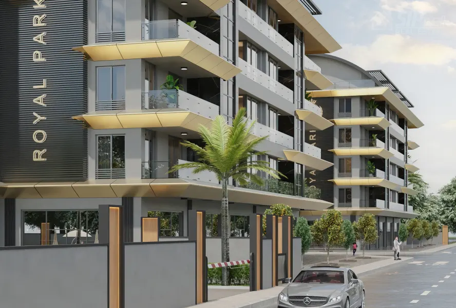 Royal Park Residence — 1+1 daire, 66 m²