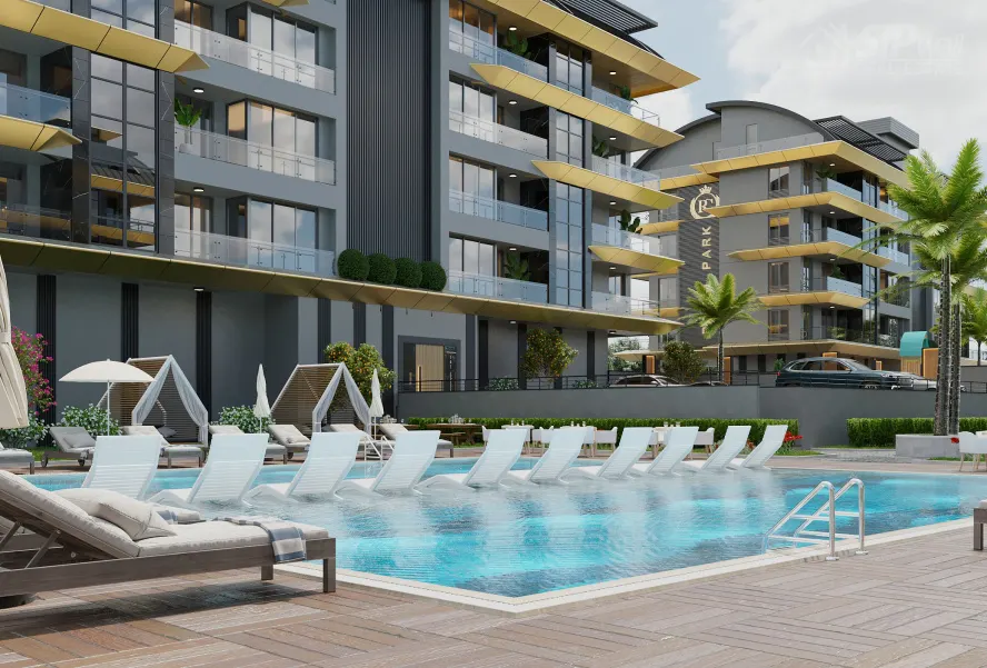 Royal Park Residence — 1+1 daire, 66 m²