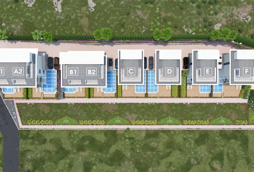 3+1, 250m2, SUN VILLA GARDEN