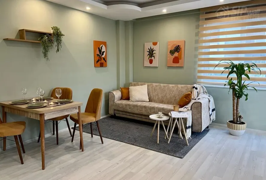 Wohnung in Gazipaşa, 1+1, 60 m²