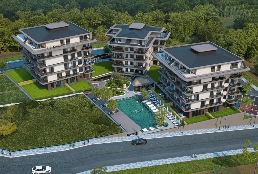 THE KAVIA, 1+1, 56 м²