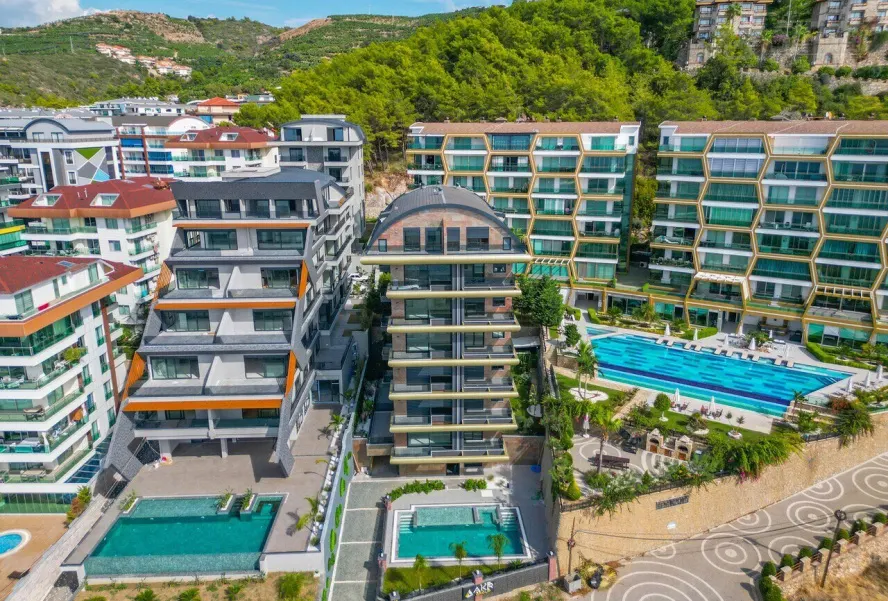KAVI SUITE, 2+1, 117,3 м² — садовый дуплекс в Каргыджаке