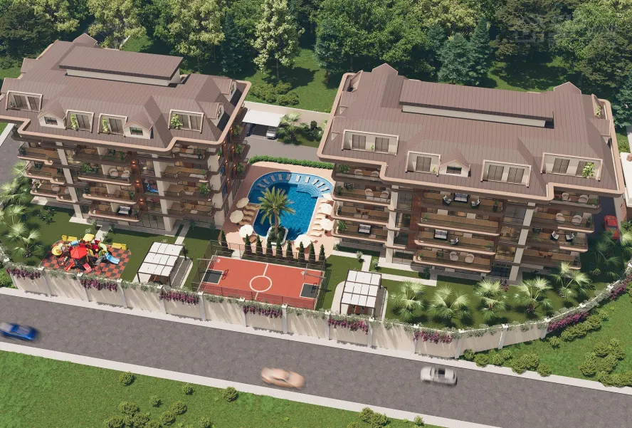 SES Mansion, 1+1, 56 м²