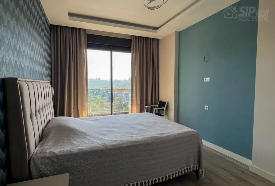 Меблированный дуплекс 4+1 в Off Tower, Тосмур — 230 м²