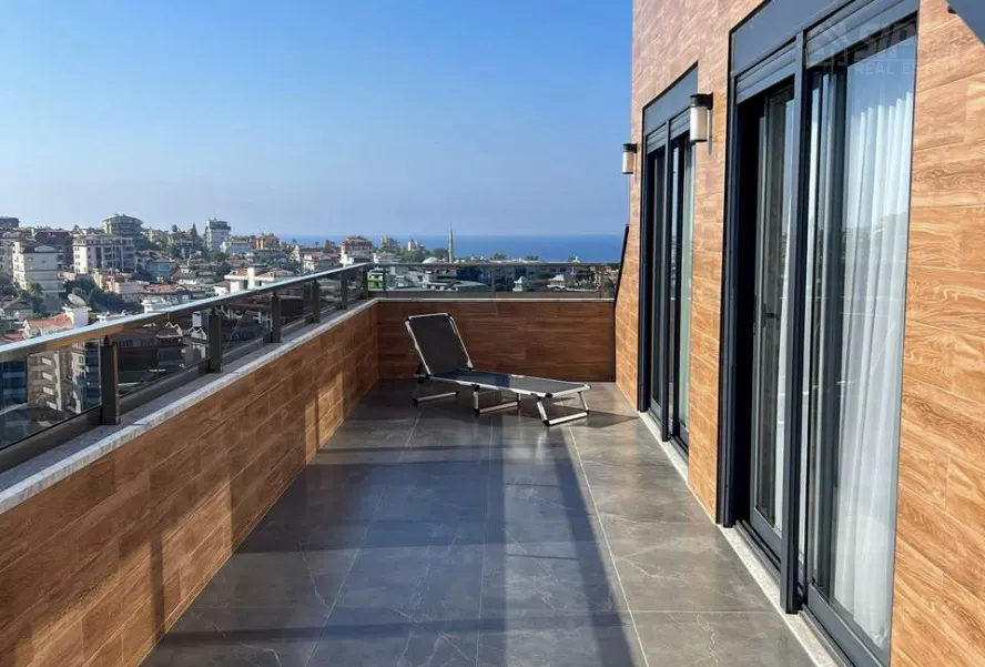 Меблированный дуплекс 4+1 в Off Tower, Тосмур — 230 м²