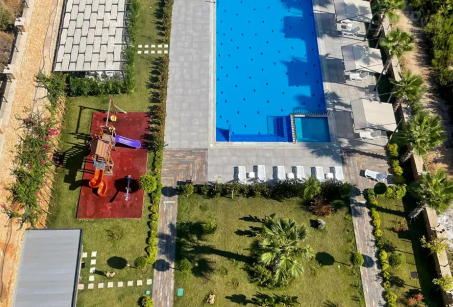Меблированный дуплекс 4+1 в Off Tower, Тосмур — 230 м²