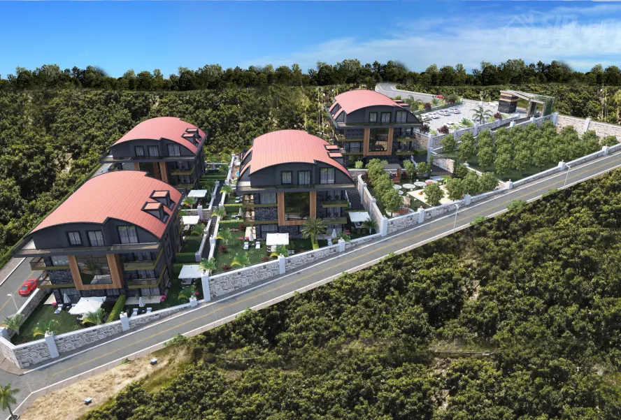 ONUR GARDEN — 1+1, 50 м²