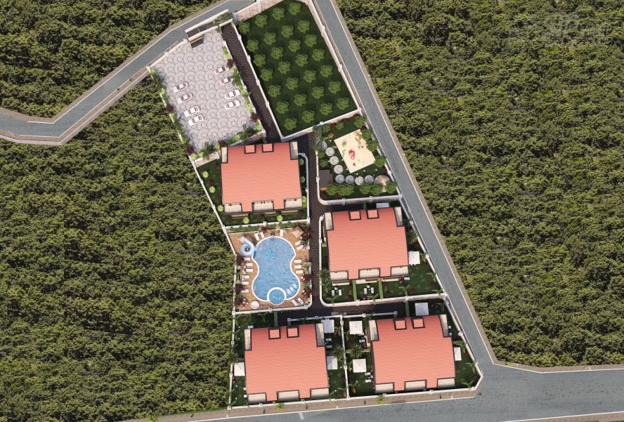 ONUR GARDEN — 1+1, 50 м²
