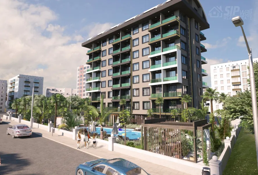 ONUR LIFE RESIDENCE — 1+1, 50 м²