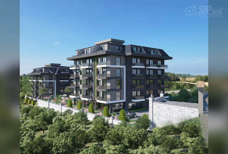 SEAVIEW RESIDENCE KONAKLI — 1+1, 50 м²