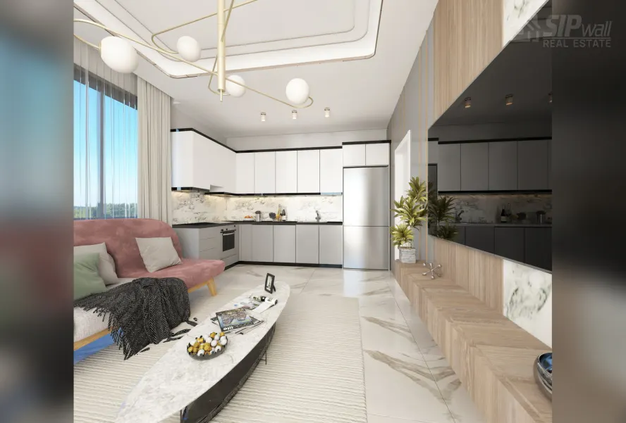 SEAVIEW RESIDENCE KONAKLI — 1+1, 50 м²