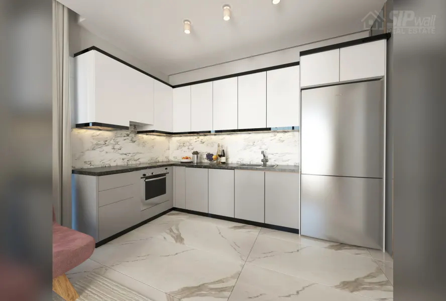 SEAVIEW RESIDENCE KONAKLI — 1+1, 50 м²