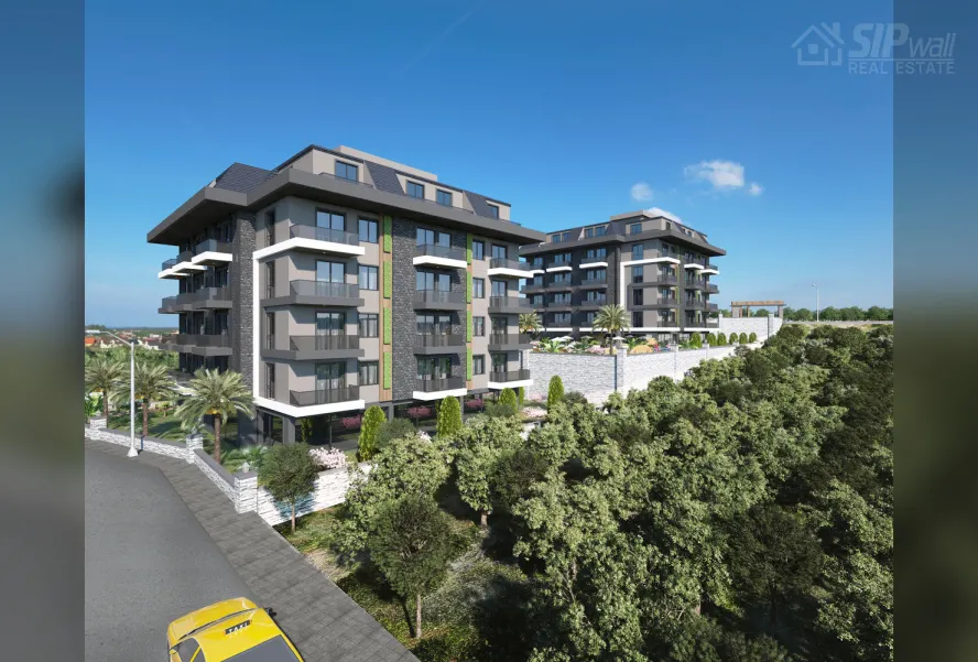 SEAVIEW RESIDENCE KONAKLI — 1+1, 50 м²