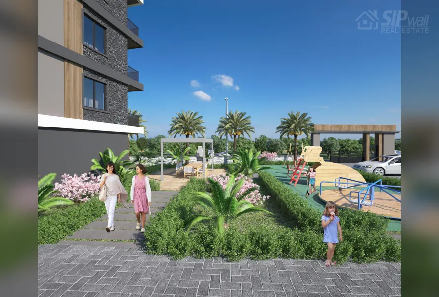 SEAVIEW RESIDENCE KONAKLI — 1+1, 50 м²
