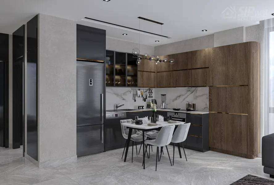 Квартира 2+1 в Nordic Sky, Тосмур
