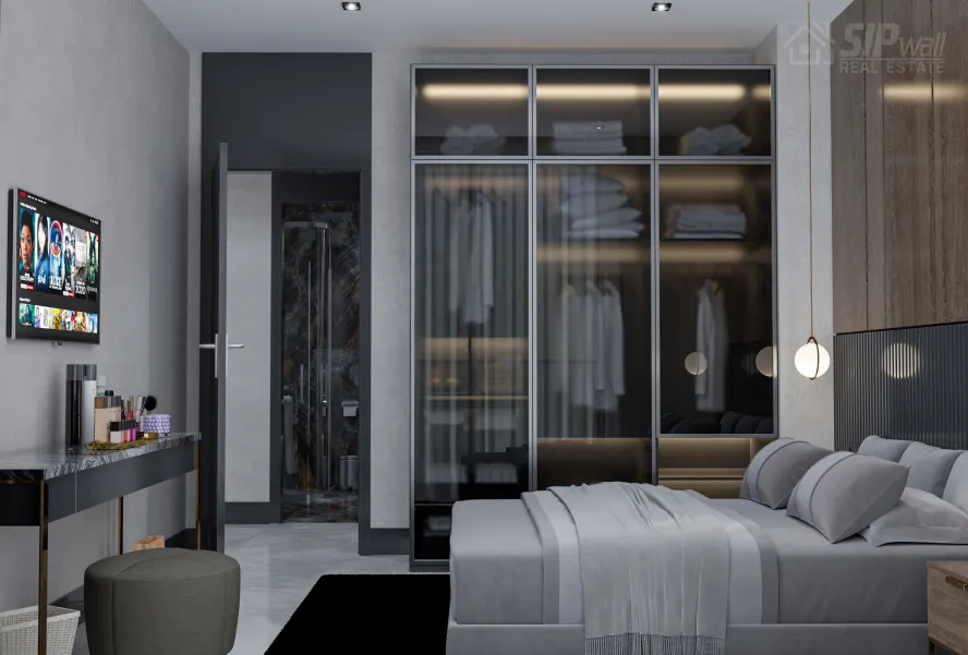 Квартира 2+1 в Nordic Sky, Тосмур