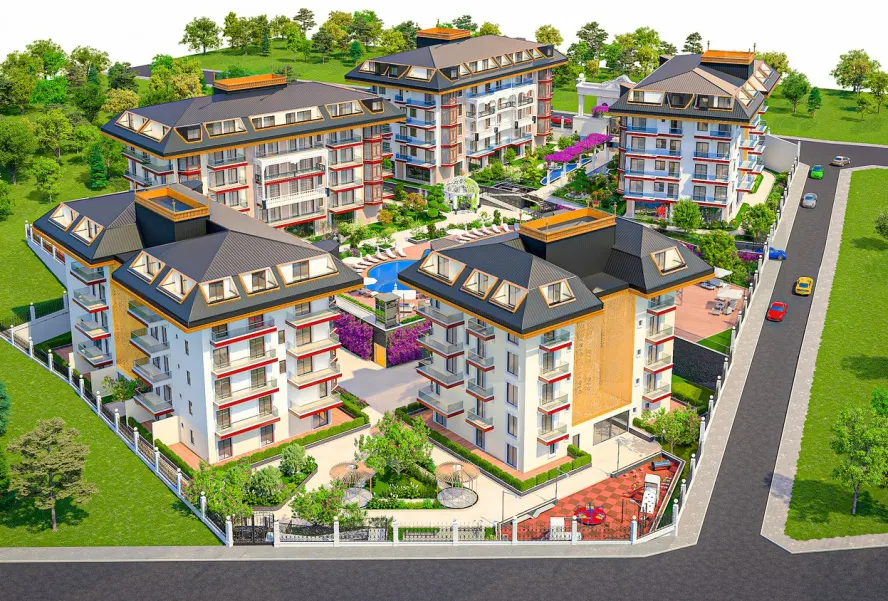 YEKTA Golden Valley, 2+1, 103.5 м²