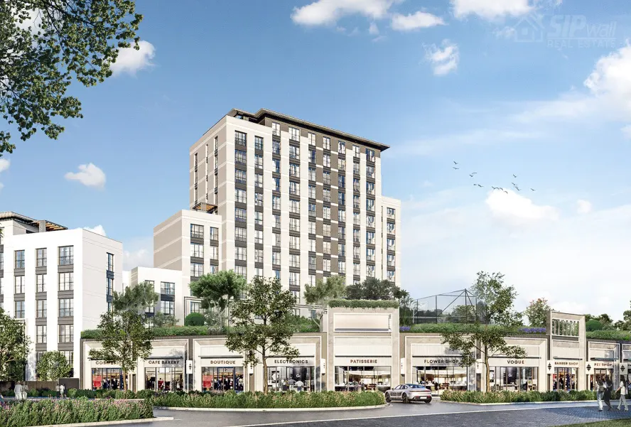 Sinpaş Boulevard Finans Şehir — 74,62 m² 1+1 daire