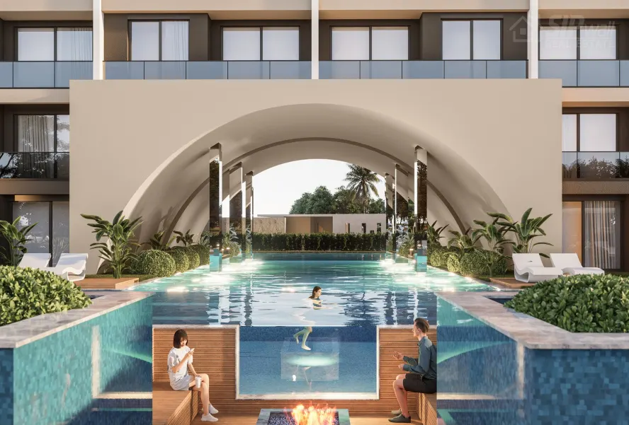 MONA Venice — Wohnung 1+1 mit Balkon in Altıntaş