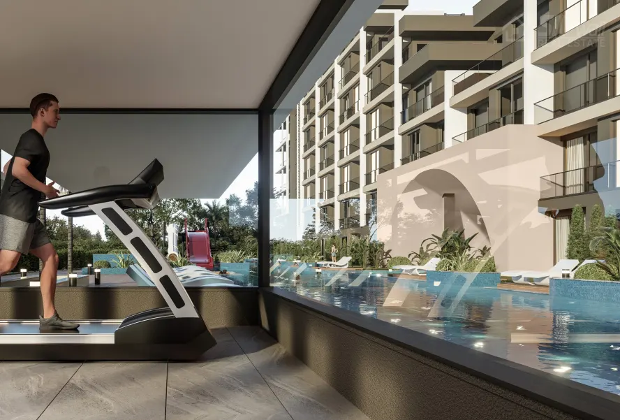 MONA Venice — Wohnung 1+1 mit Balkon in Altıntaş