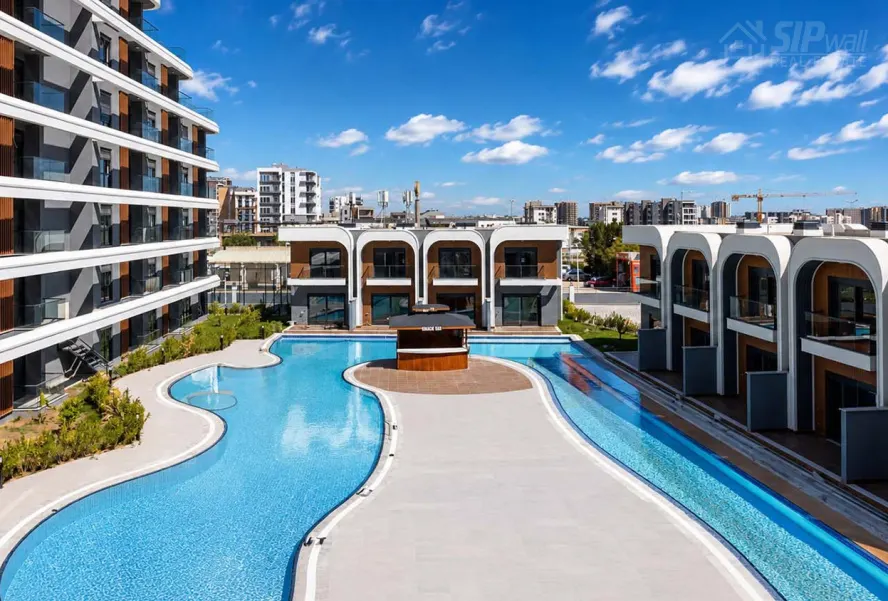 Viamar Aster — квартира 1+1, 72 м², Анталья
