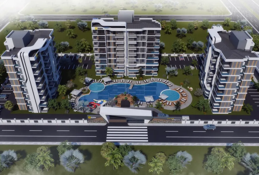 Viamar Begonvil — квартира 2+1, 97 м², Анталья