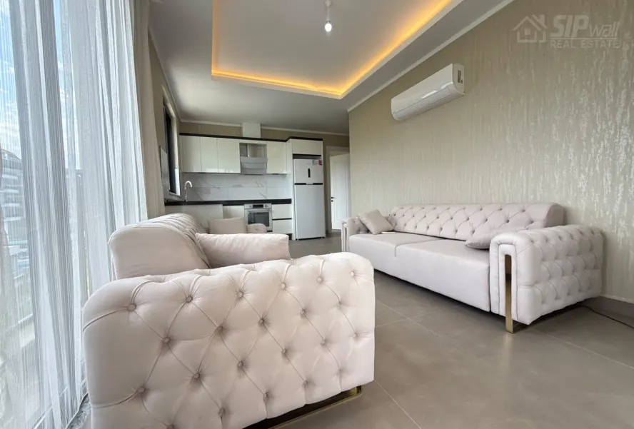 Yenisey Yaparlı Twins — квартира 1+1, 65 м², Каргыджак