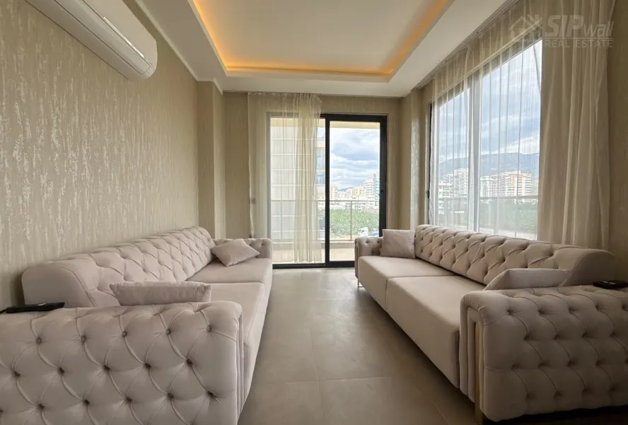 Yenisey Yaparlı Twins — квартира 1+1, 65 м², Каргыджак