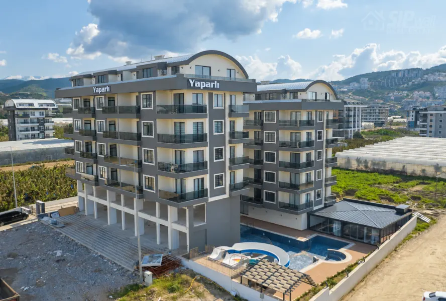Yaparlı Twins — Wohnung 2+1, 120 m², Kargıcak