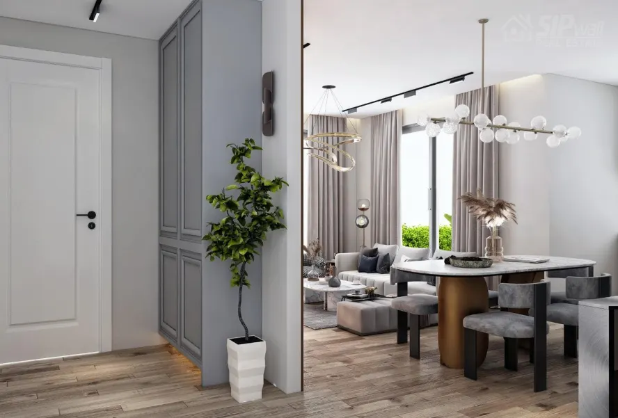 MONA VIVALDI — Wohnung 1+1, 60 m², Altıntaş, Antalya