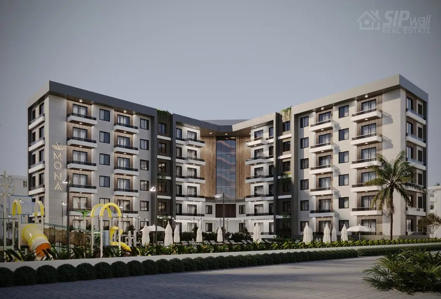 MONA VIVALDI — квартира 1+1, 60 м², Алтынташ, Анталья