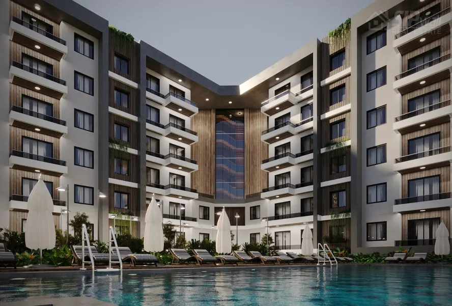 MONA VIVALDI — квартира 1+1, 60 м², Алтынташ, Анталья