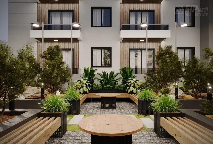 MONA VIVALDI — квартира 1+1, 60 м², Алтынташ, Анталья