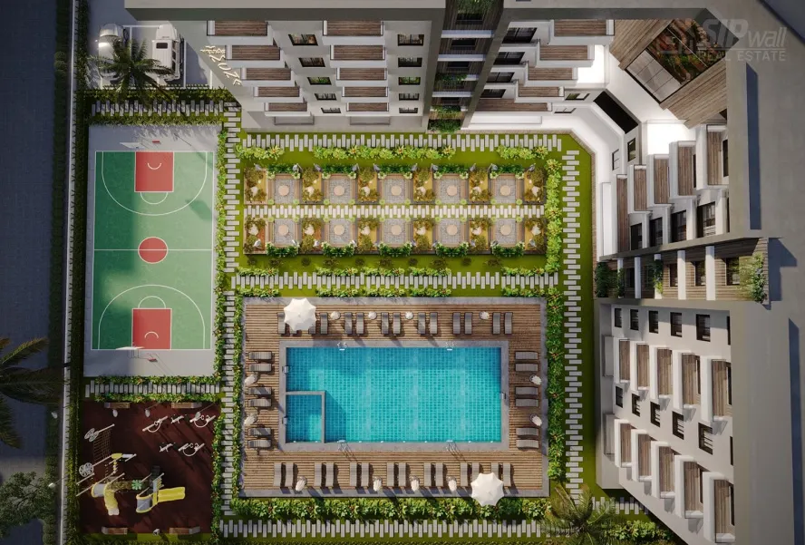 MONA VIVALDI — Wohnung 2+1, 90 m², Altıntaş, Antalya