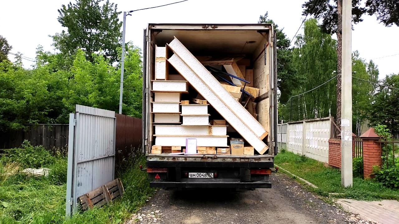 148 m² özel projeli ev, Ivanovo: ev kitinin teslimatı