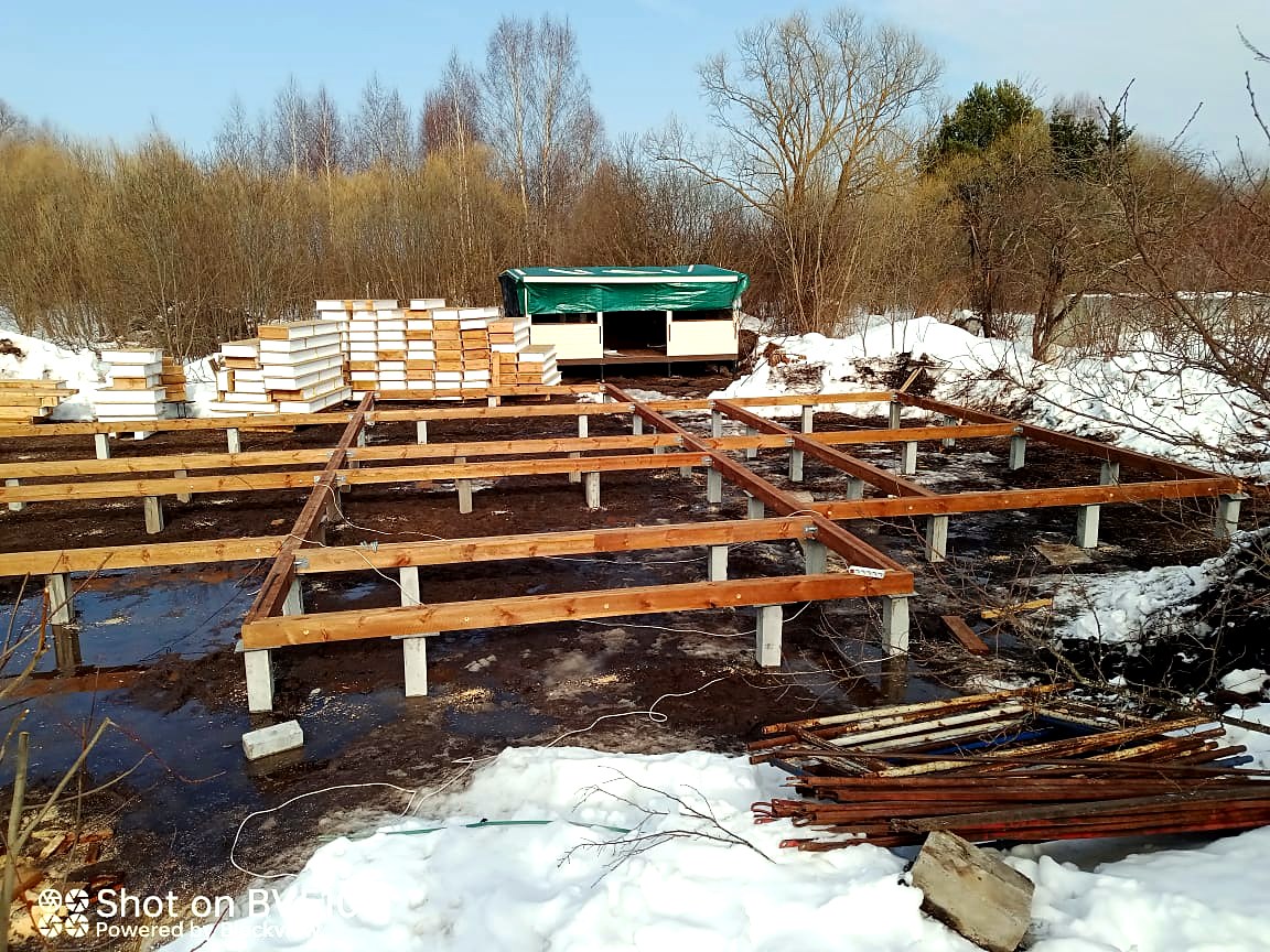 Haus 151,3 m² nach individuellem Projekt, Dorf Maloe Boriskovo: SIP-Boden auf Höhe 0