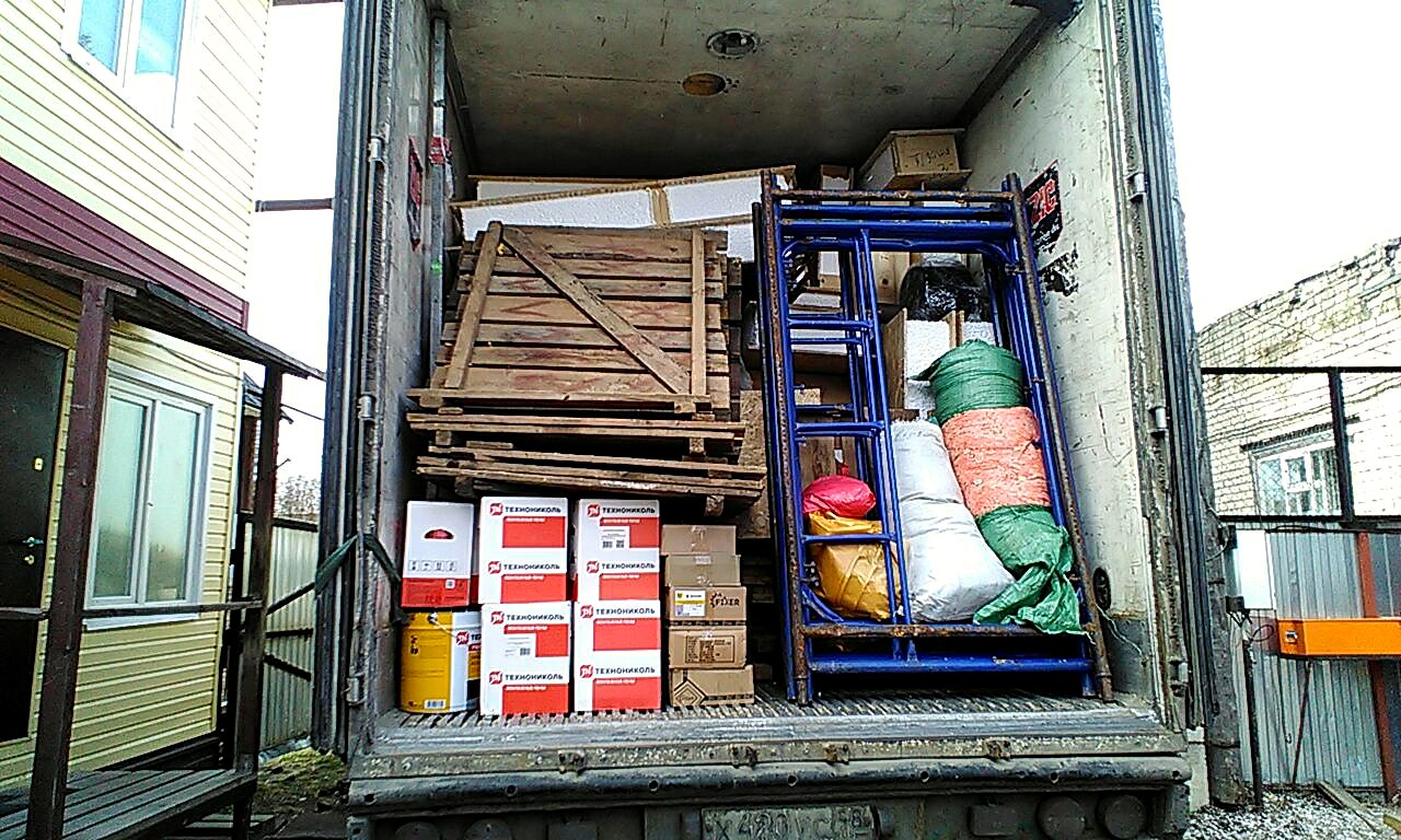 Haus nach individuellem Projekt, Dorf Troitsko-Nikolskoe: Lieferung des Hausbausatzes