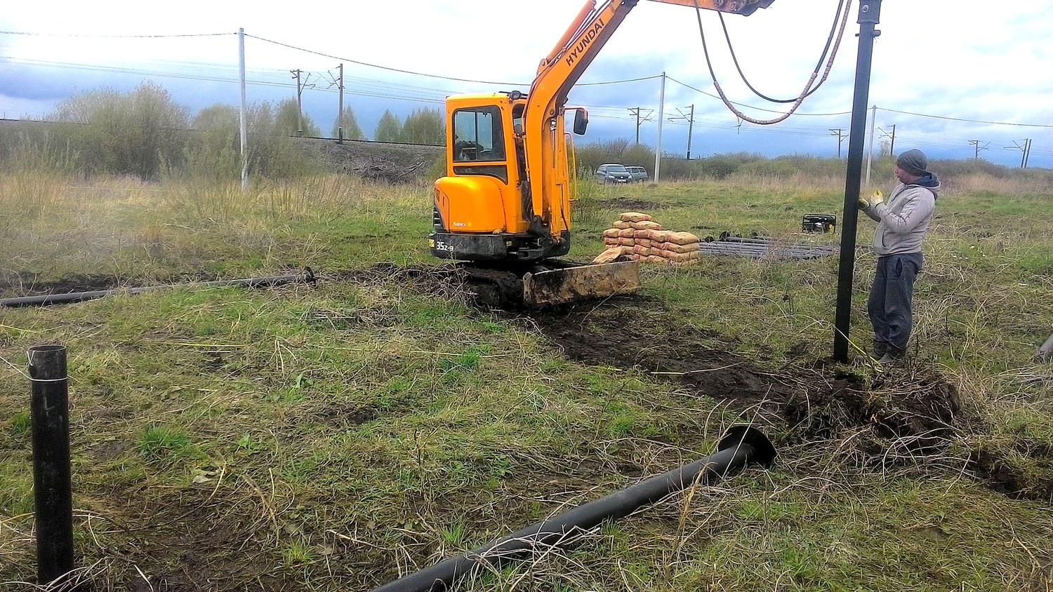 Haus nach Projekt „Alfa“, Kazan: Fundament und Grundrahmen