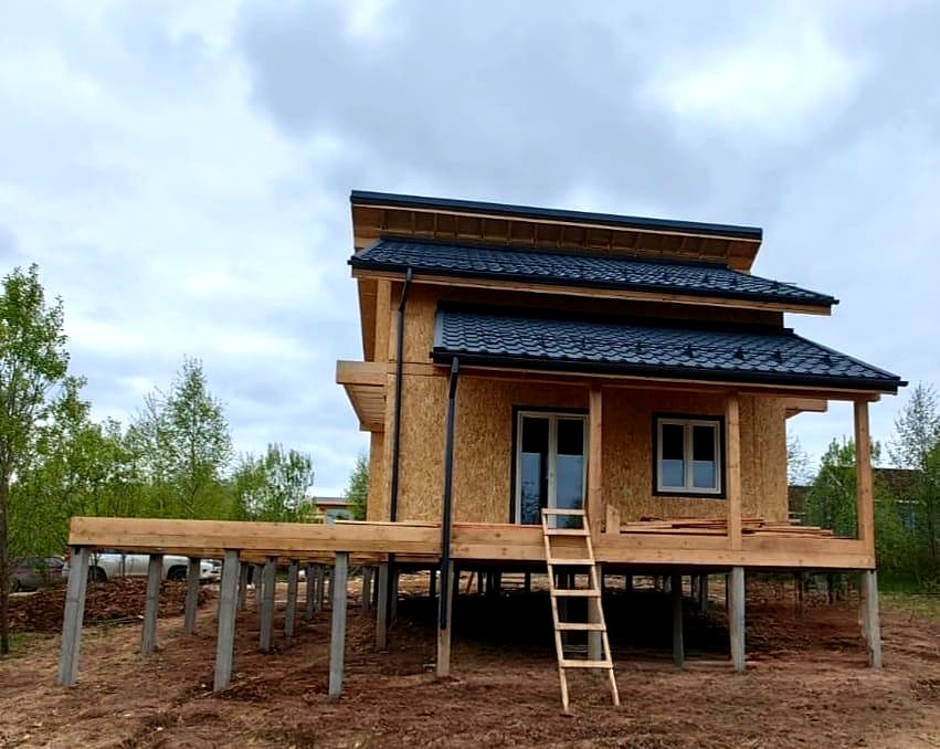 Haus nach Projekt „Edelwejs“, Istra: Dach