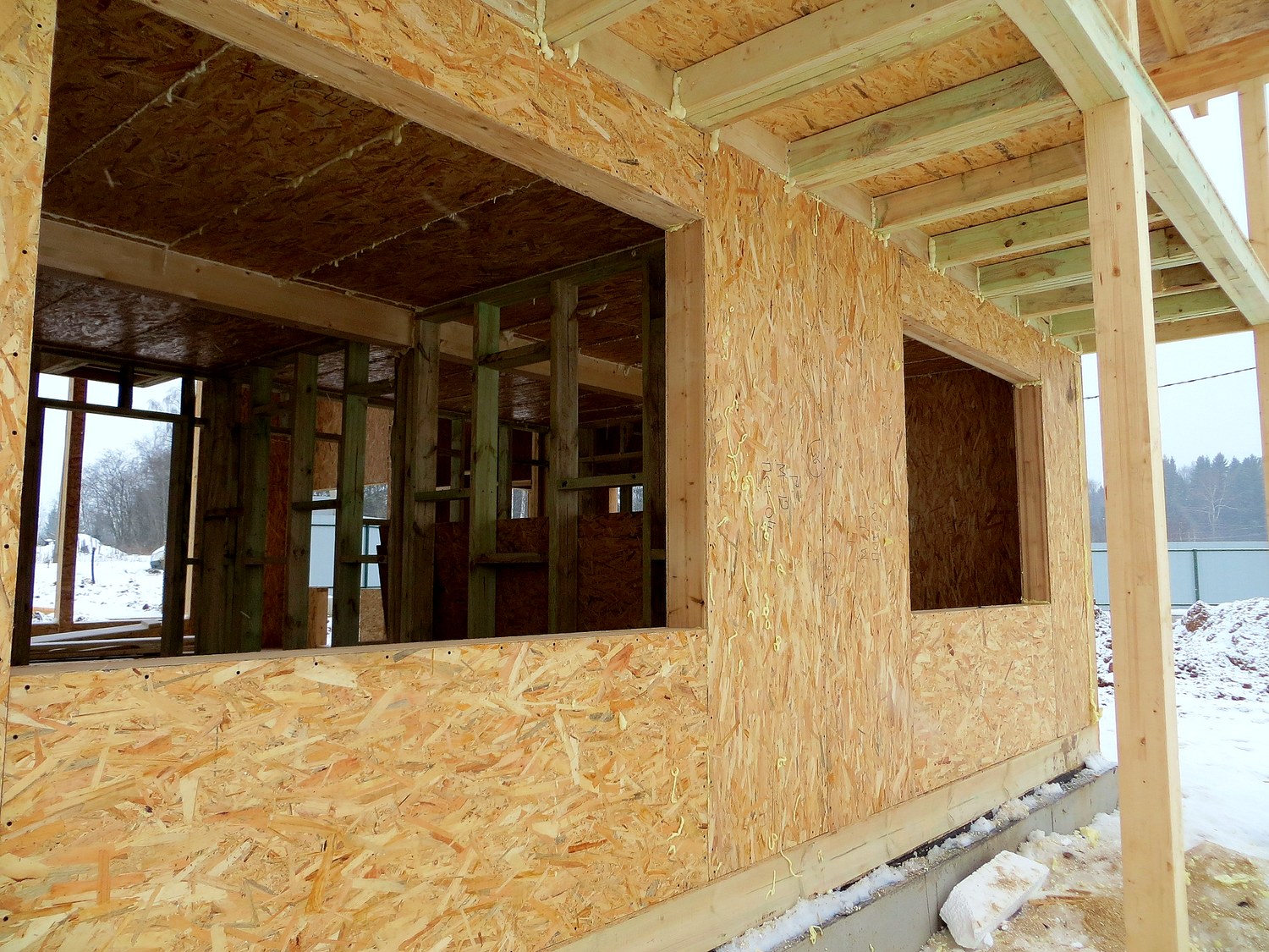 Haus nach Projekt „in der Stadt“, Khimki: Innenwände